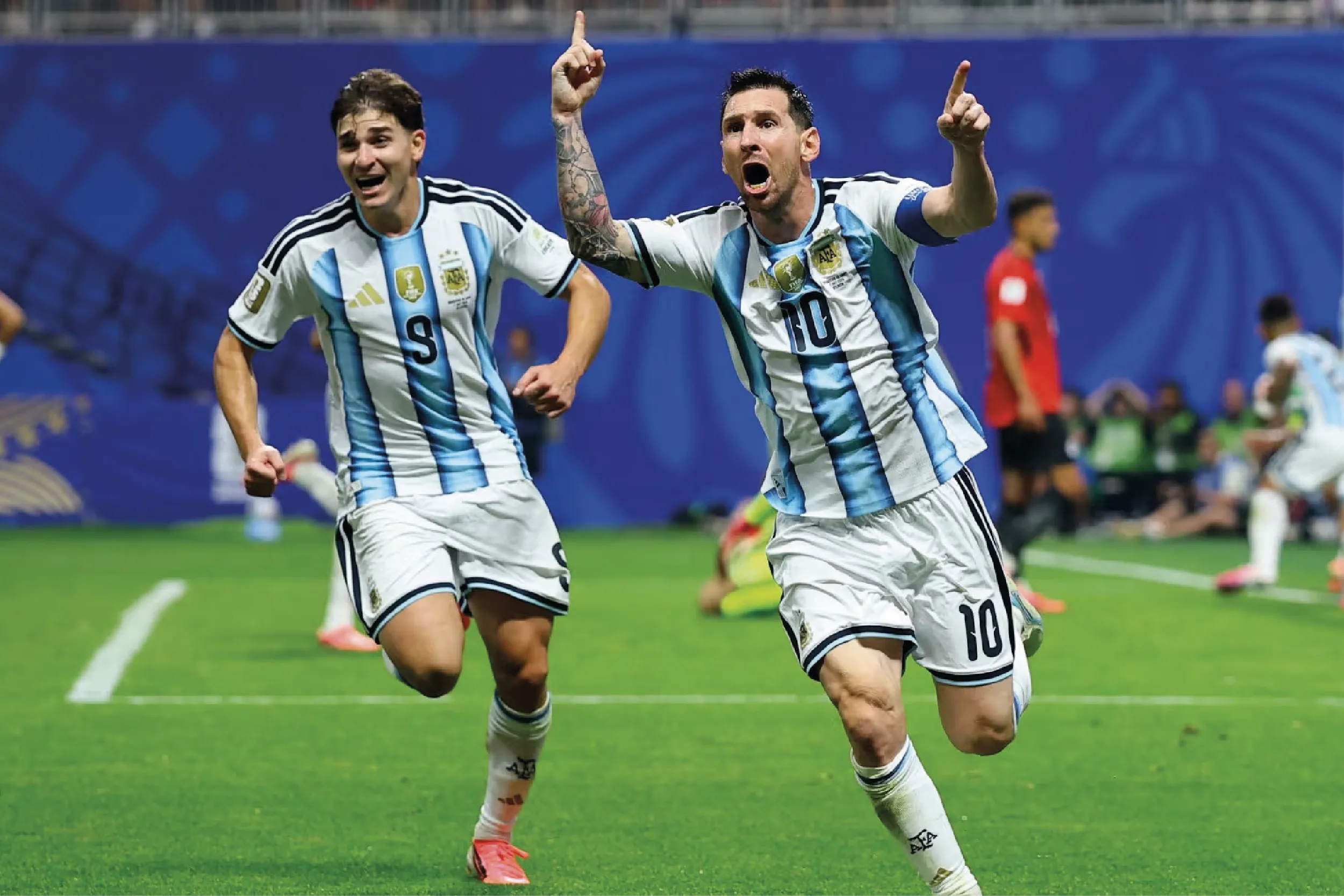 Lionel Messi falló un penal, pero después anotó el gol del empate y dio una asistencia.