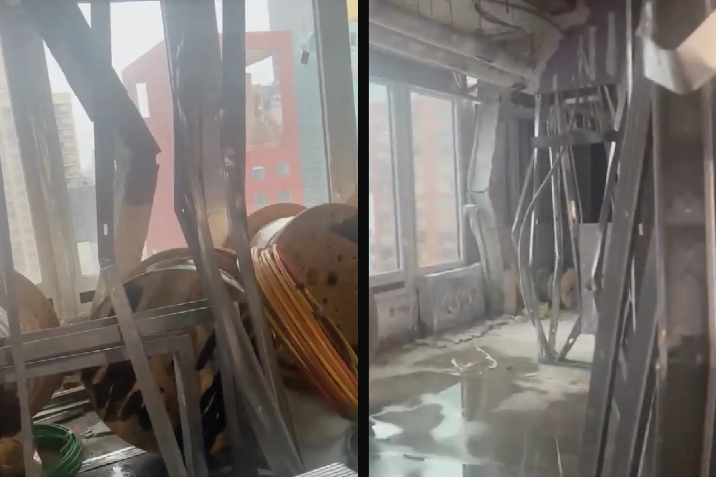 Evacúan calles y edificios en Manhattan por daños estructurales en un rascacielos.