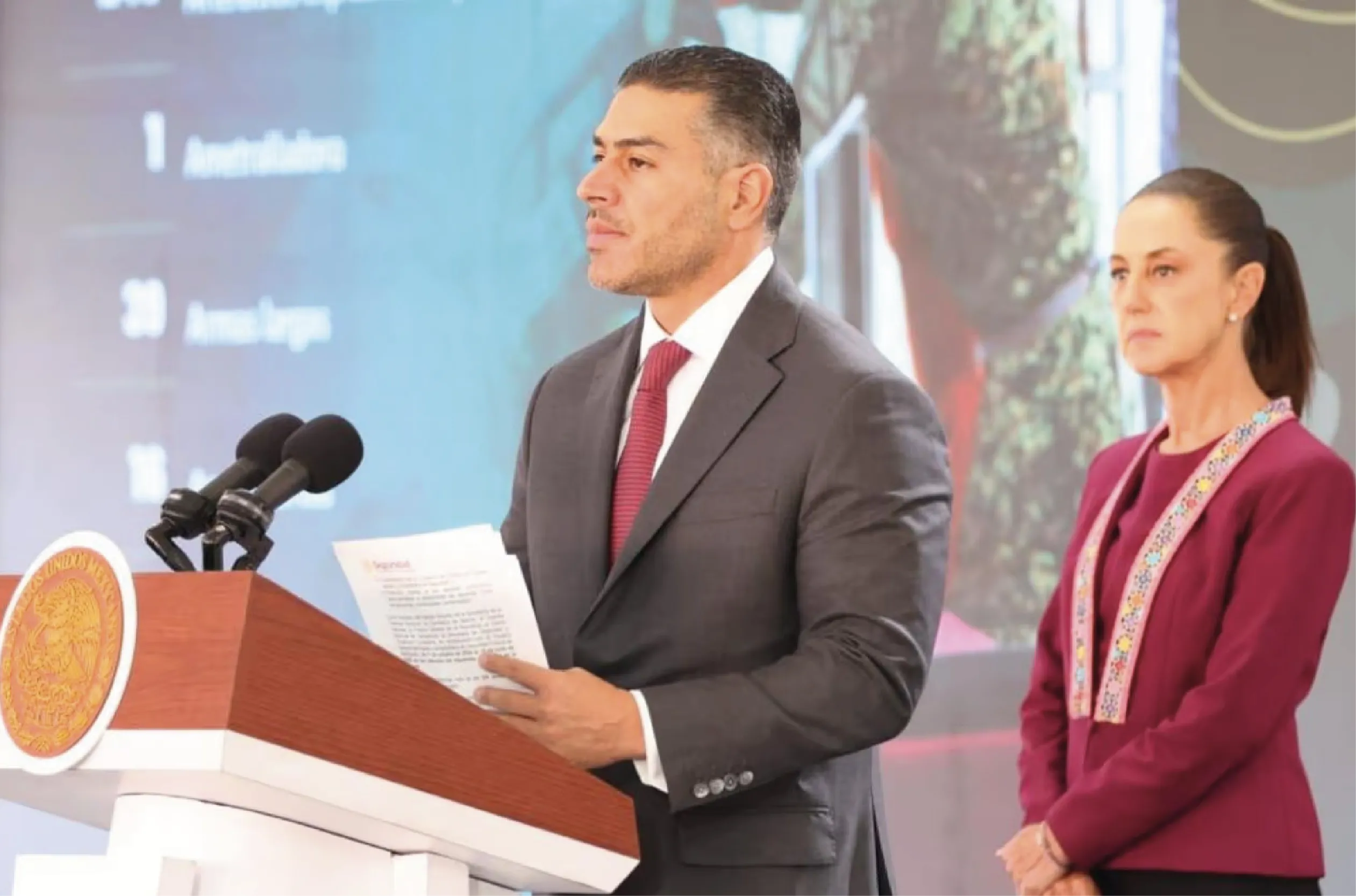 Harfuch anuncia ofensiva contra la extorsión en Michoacán; estos son los resultados.