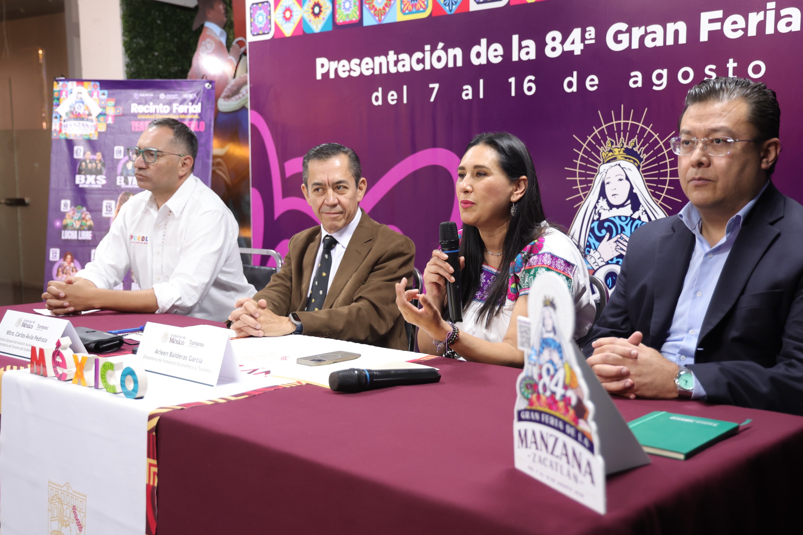 Presentación de la Gran Feria de Zacatlán 2026.