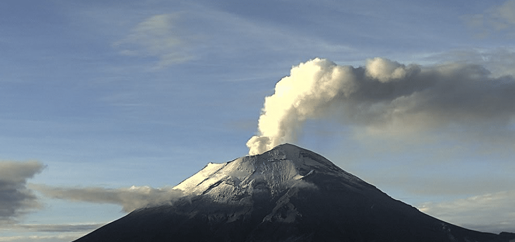 Popocatépetl hoy 13 de agosto.