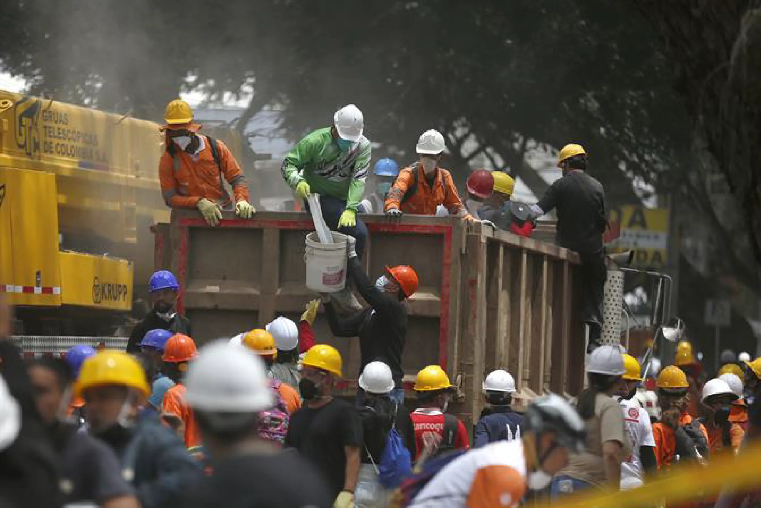 Colombia no autorizó el ingreso de una brigada militar mexicana de búsqueda y rescate.