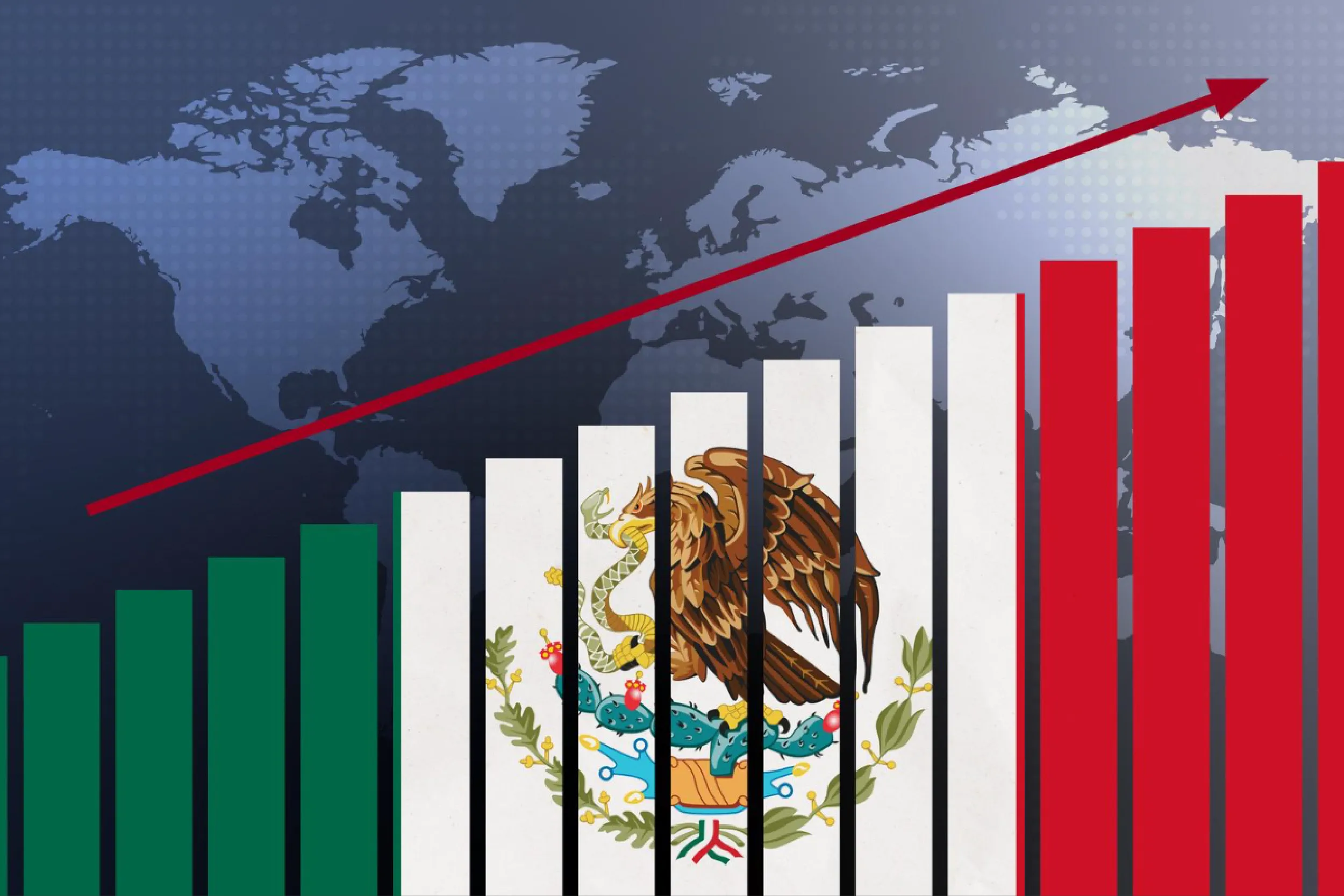 PIB de México crece 1.4% en segundo trimestre de 2026.