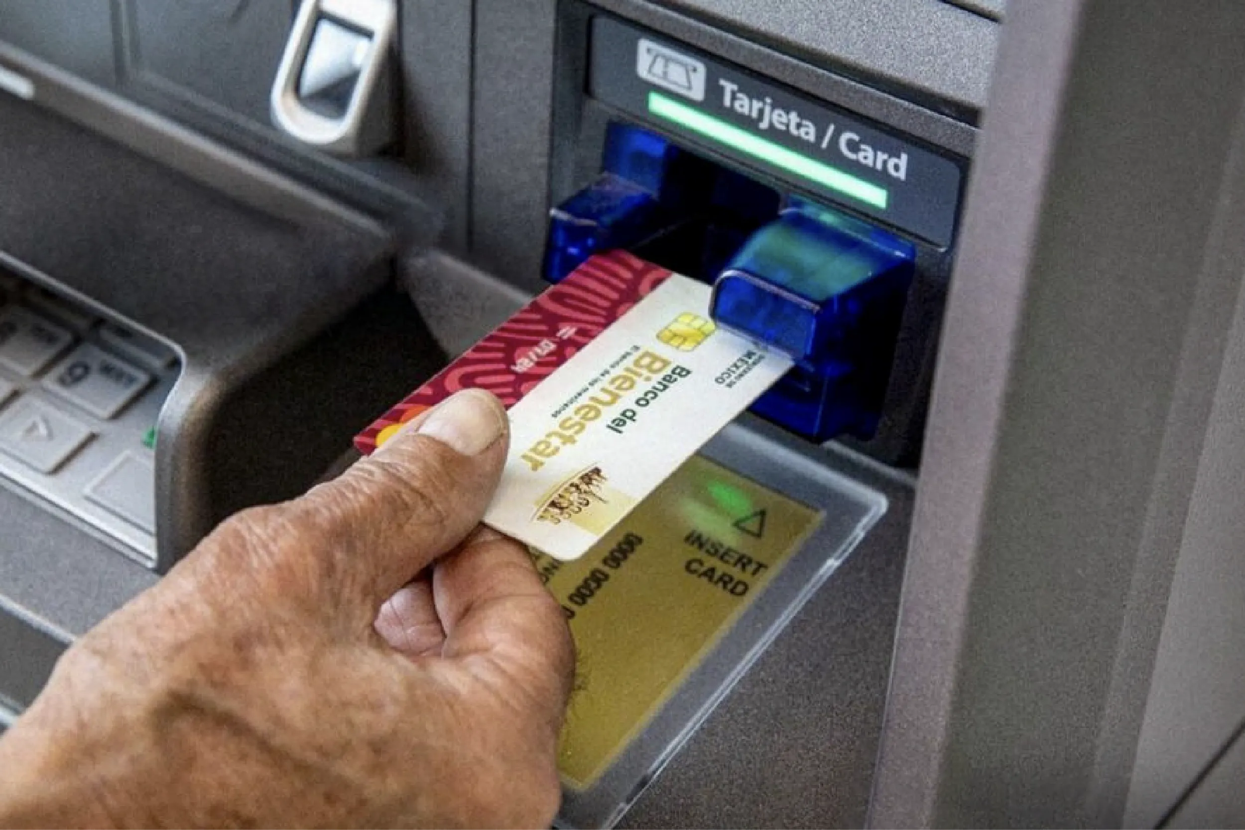 Que hacer si el cajero del Banco del Bienestar retuvo tu tarjeta.