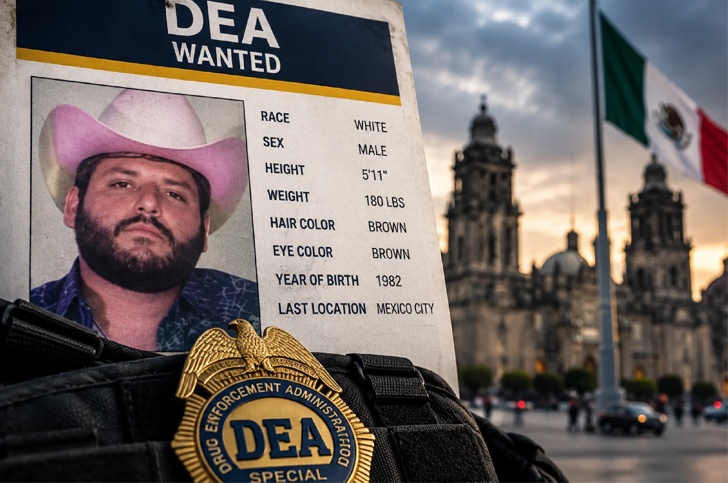 DEA busca al ‘Mayito Flaco’.