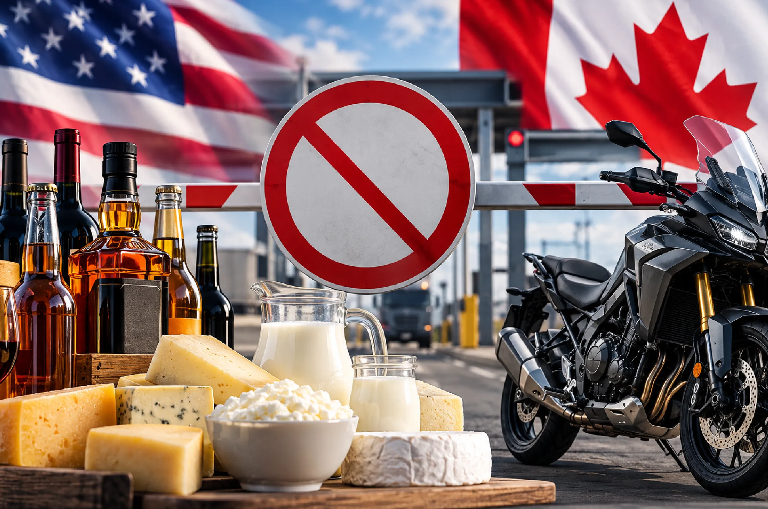 EU prohíbe importaciones de Canadá.