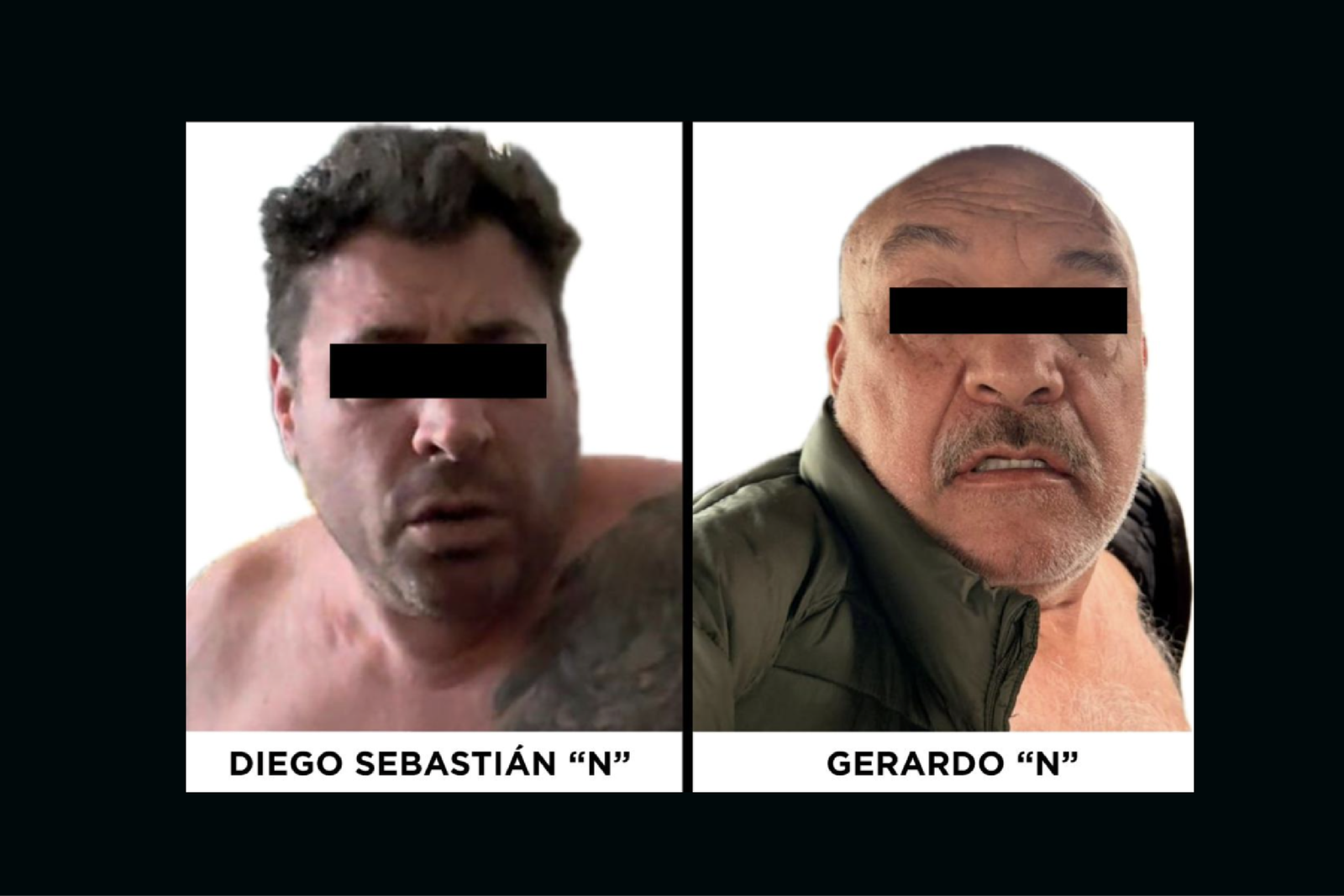 Dos detenidos por su probable participación en el multihomicidio de Jonathan Melendez.