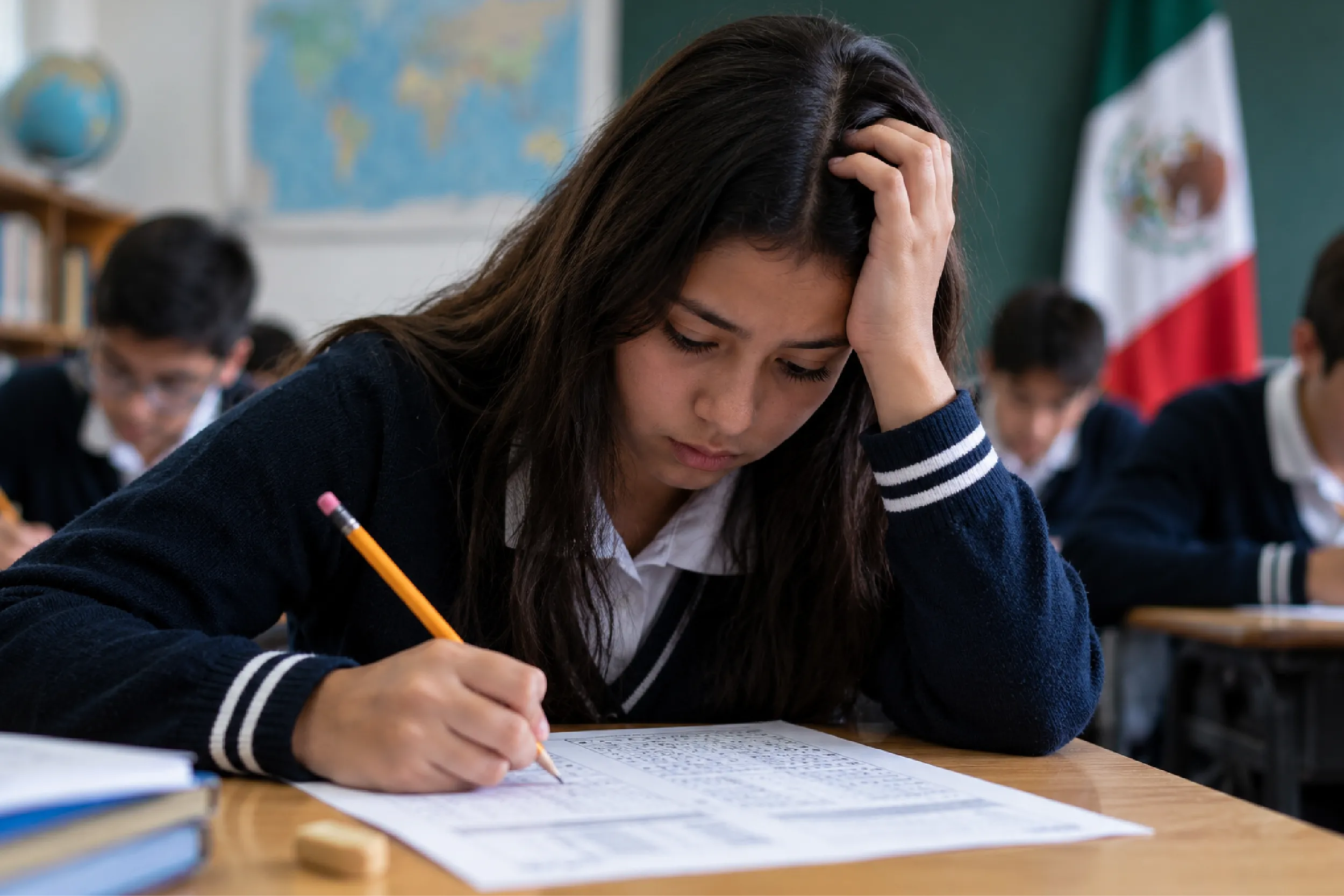 PISA 2025: resultados de México en Matemáticas y Lectura.