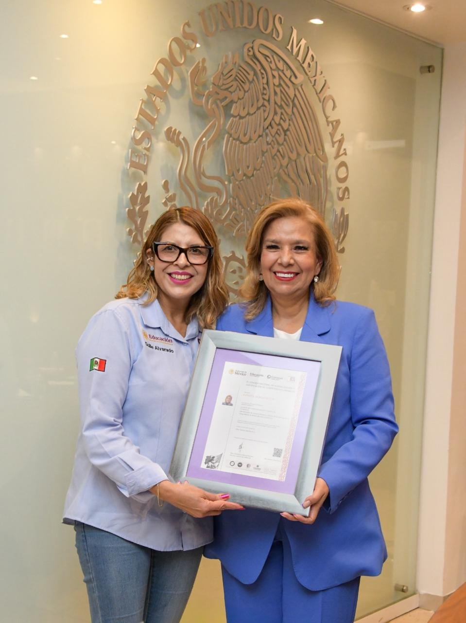 Paty Arévalo obtiene certificación anticorrupción en Edomex.