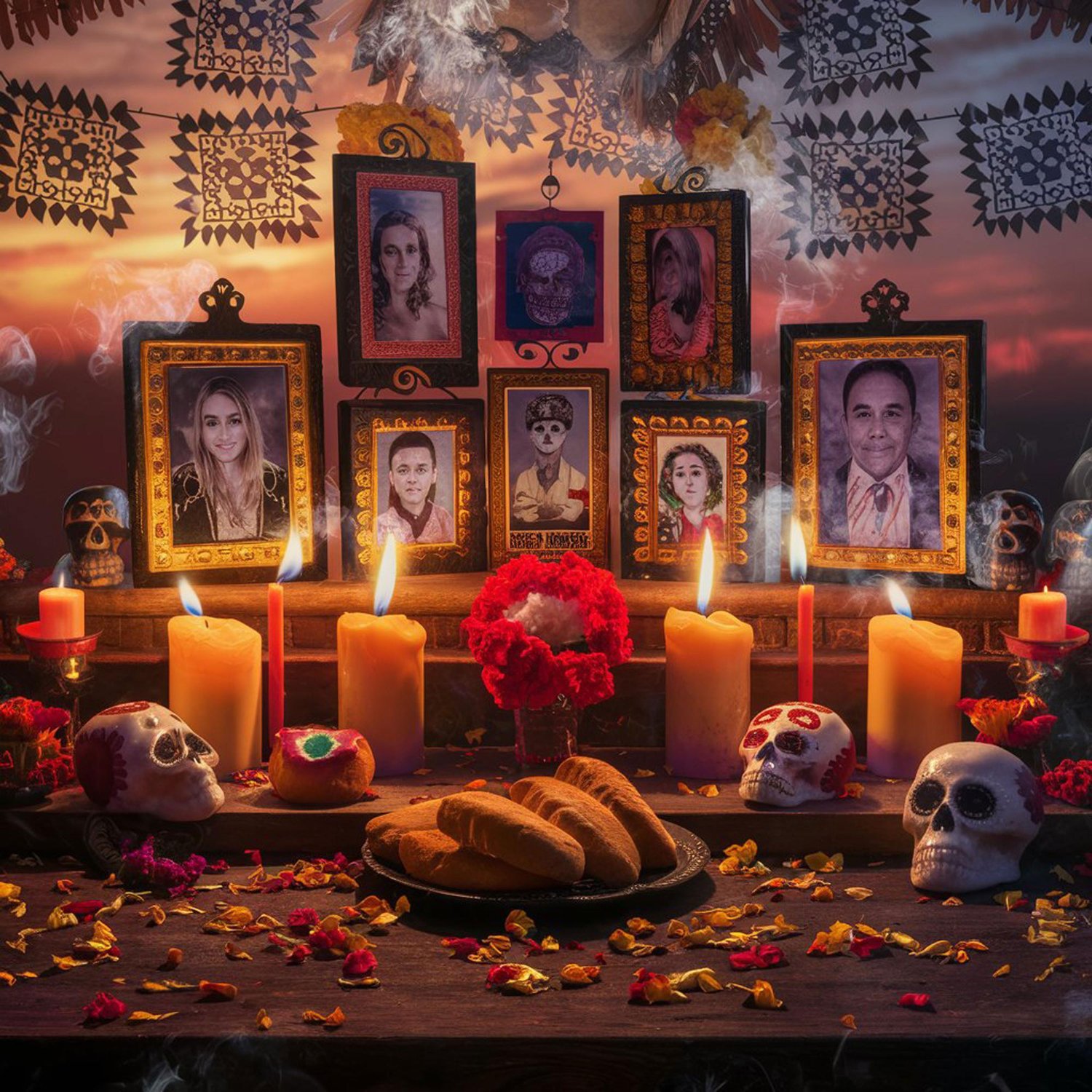 Los rituales de recuerdo del Día de Muertos pueden tener un significado emocional para las familias.