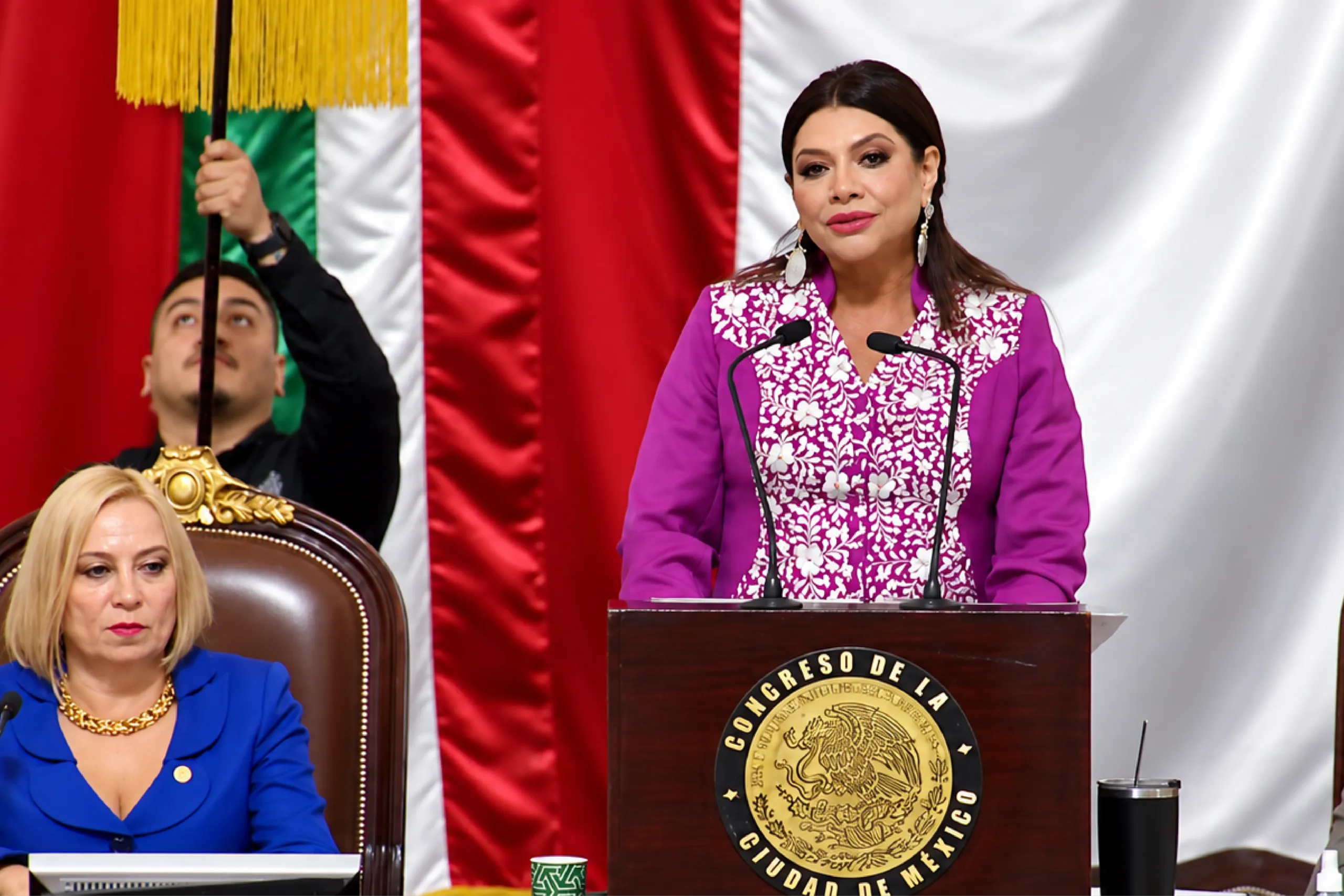 : Clara Brugada presenta su Segundo Informe de Gobierno ante el Congreso de la Ciudad de México.