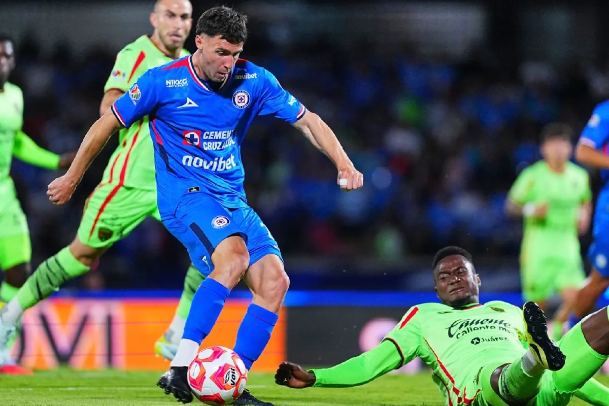 Cruz Azul golea 5-0 a Juárez.