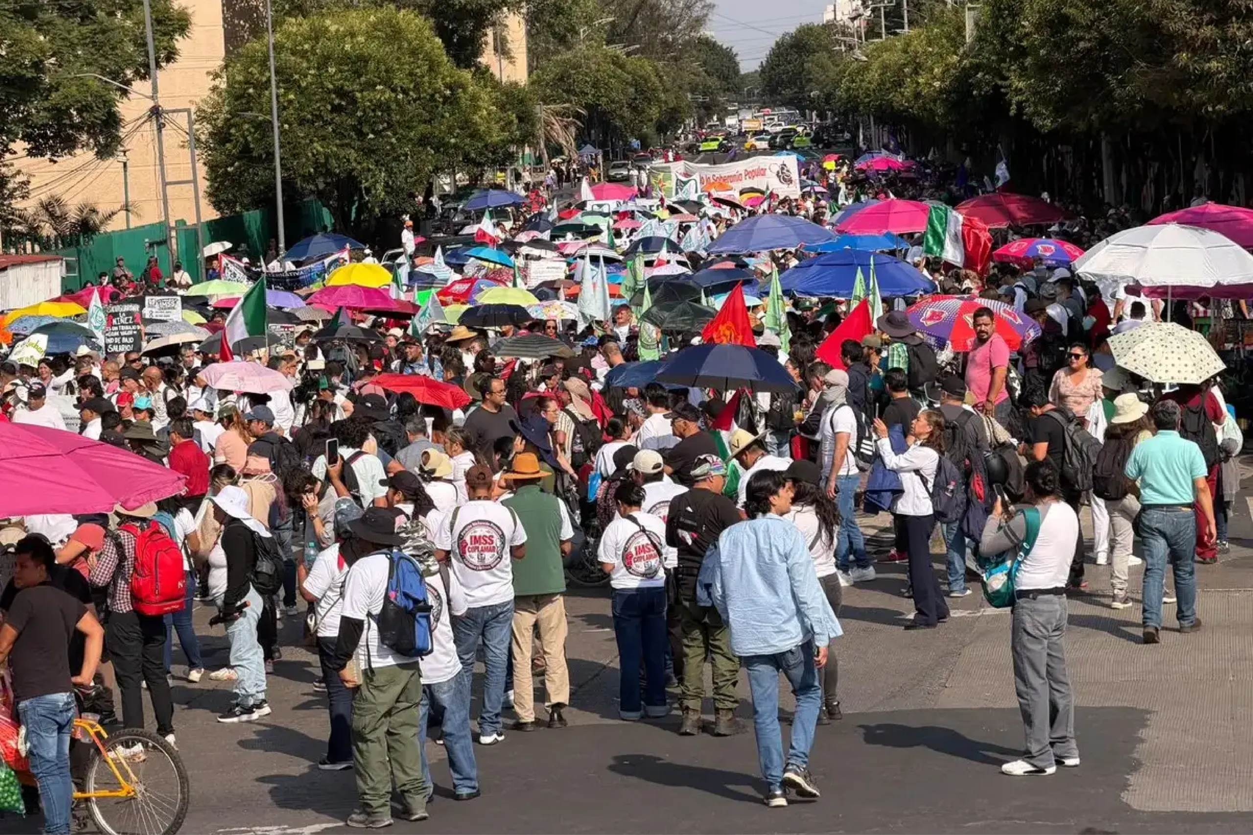 Marcha IMSS: protestas en estados y votación salarial hoy