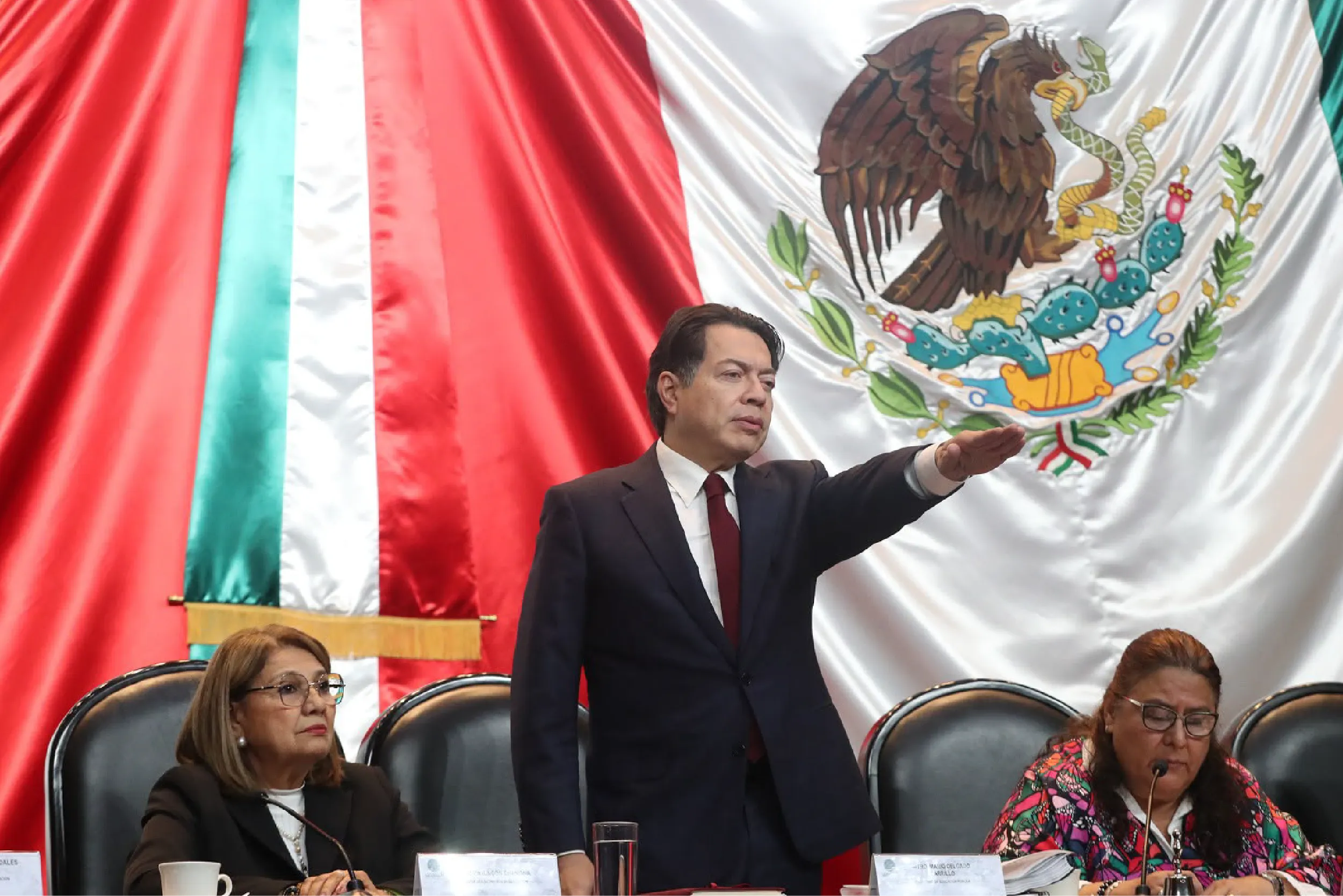 Mario Delgado comparece ante diputados y anuncia una consulta nacional para sustituir a la USICAMM.