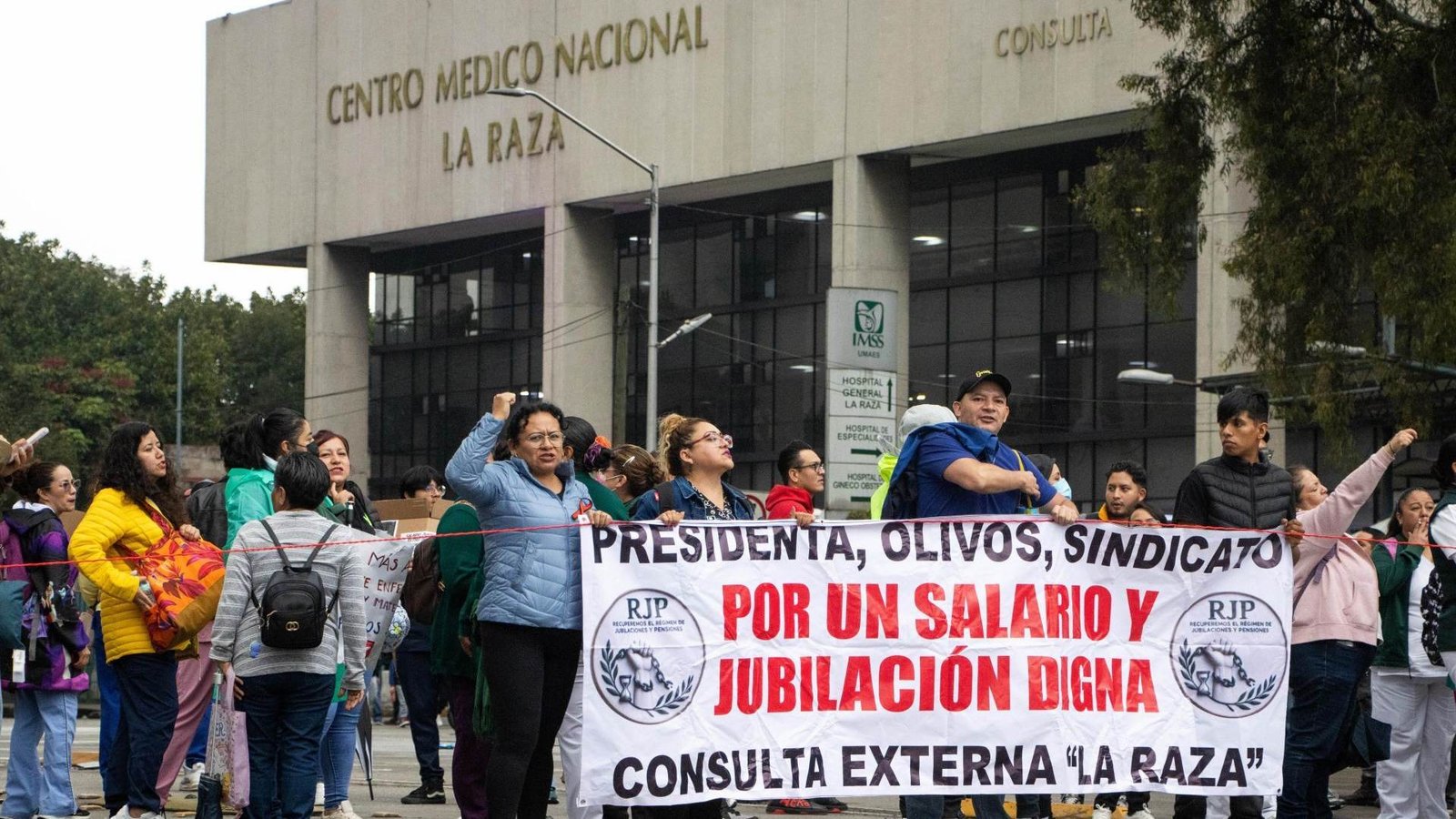 Megamarcha IMSS hoy en CDMX.