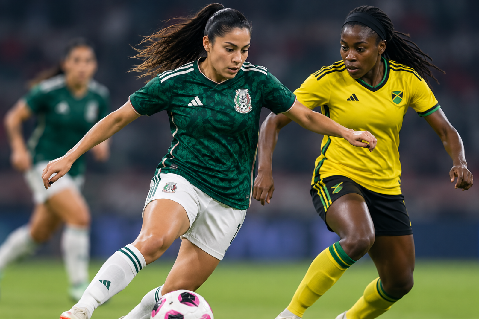 México vs Jamaica Femenil.