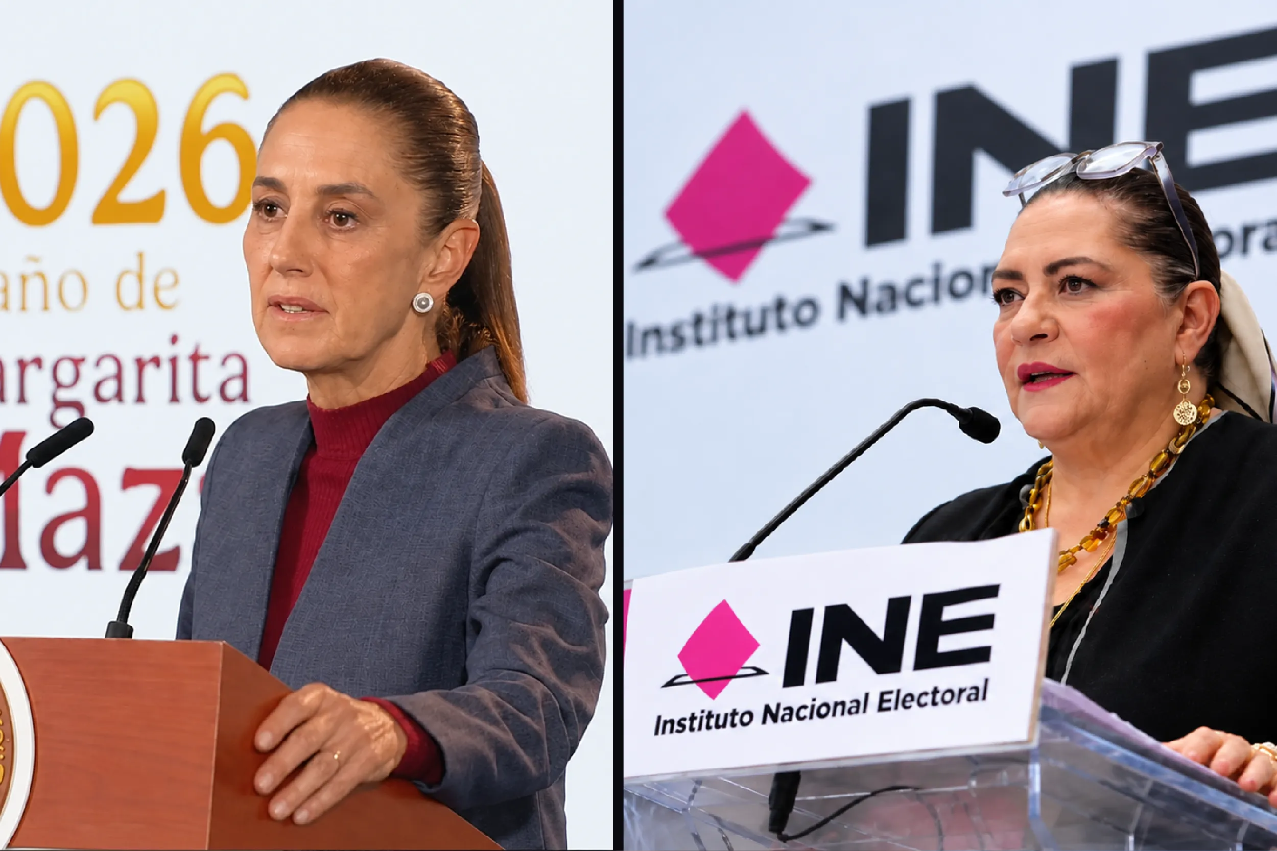 Sheinbaum pide auditar todo el INE, no solo a Taddei.