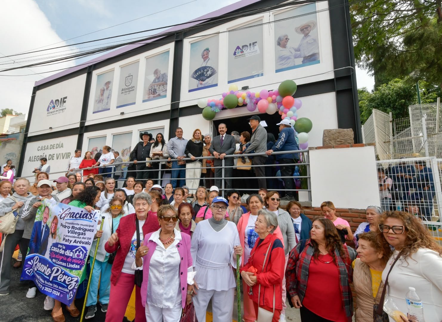 Atizapán inaugura Casa de Día para 400 adultos mayores.