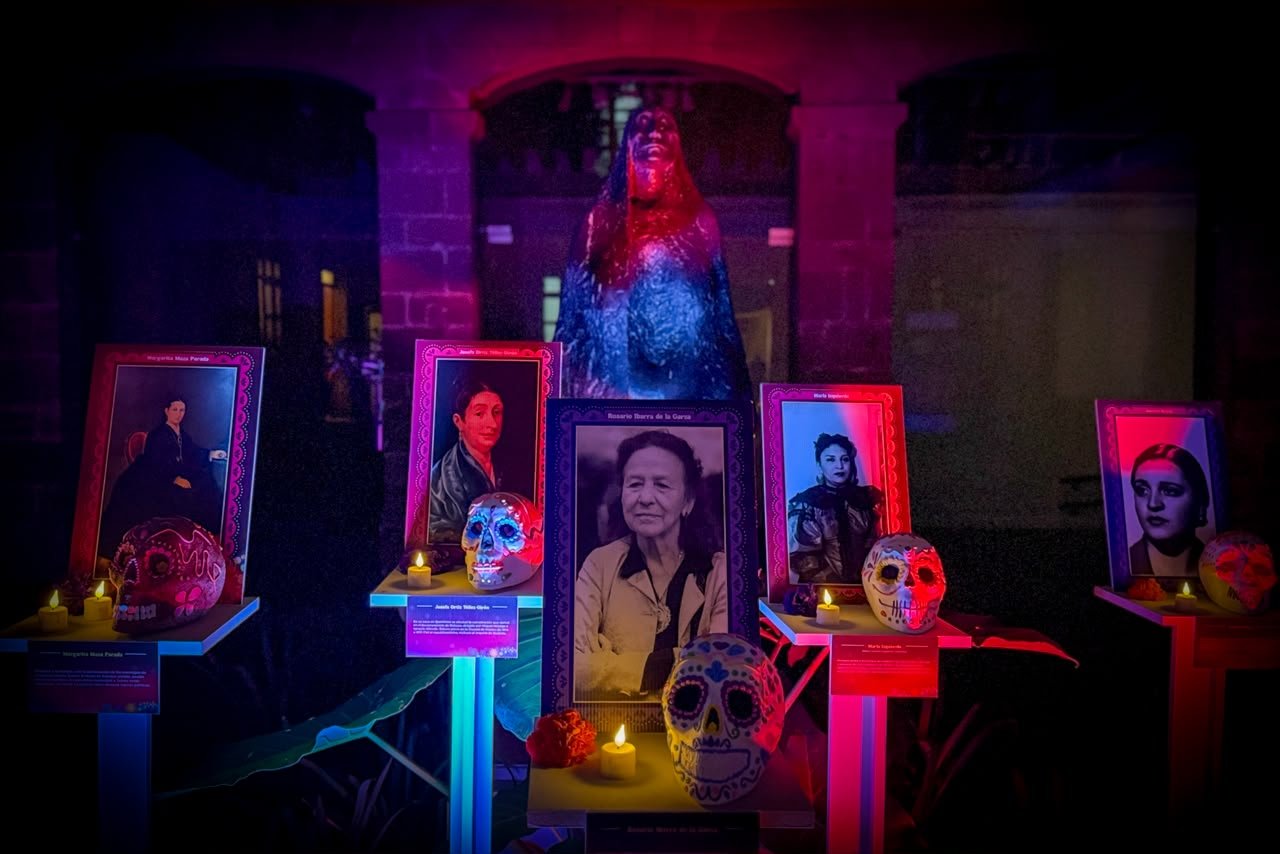 El Museo de Arte de la SHCP presenta actividades gratuitas por Día de Muertos, entre ellas un mosaico monumental de pan de muerto dedicado a Margarita Maza.