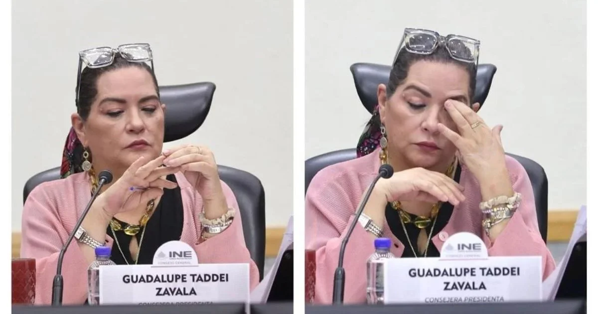 Guadalupe Taddei rechazó las solicitudes de renuncia durante la sesión del Consejo General del INE.
