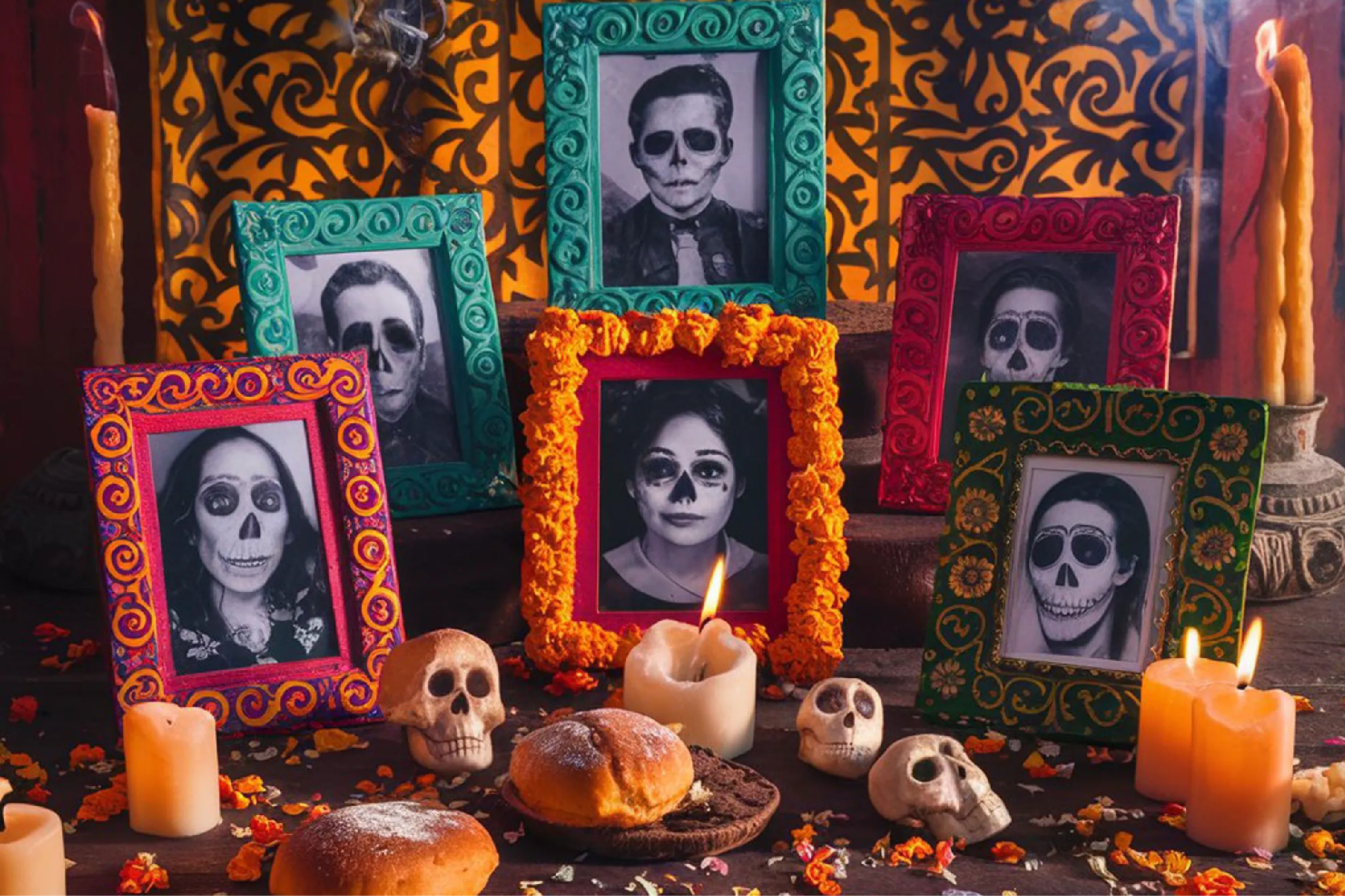Los rituales de recuerdo del Día de Muertos pueden tener un significado emocional para las familias.